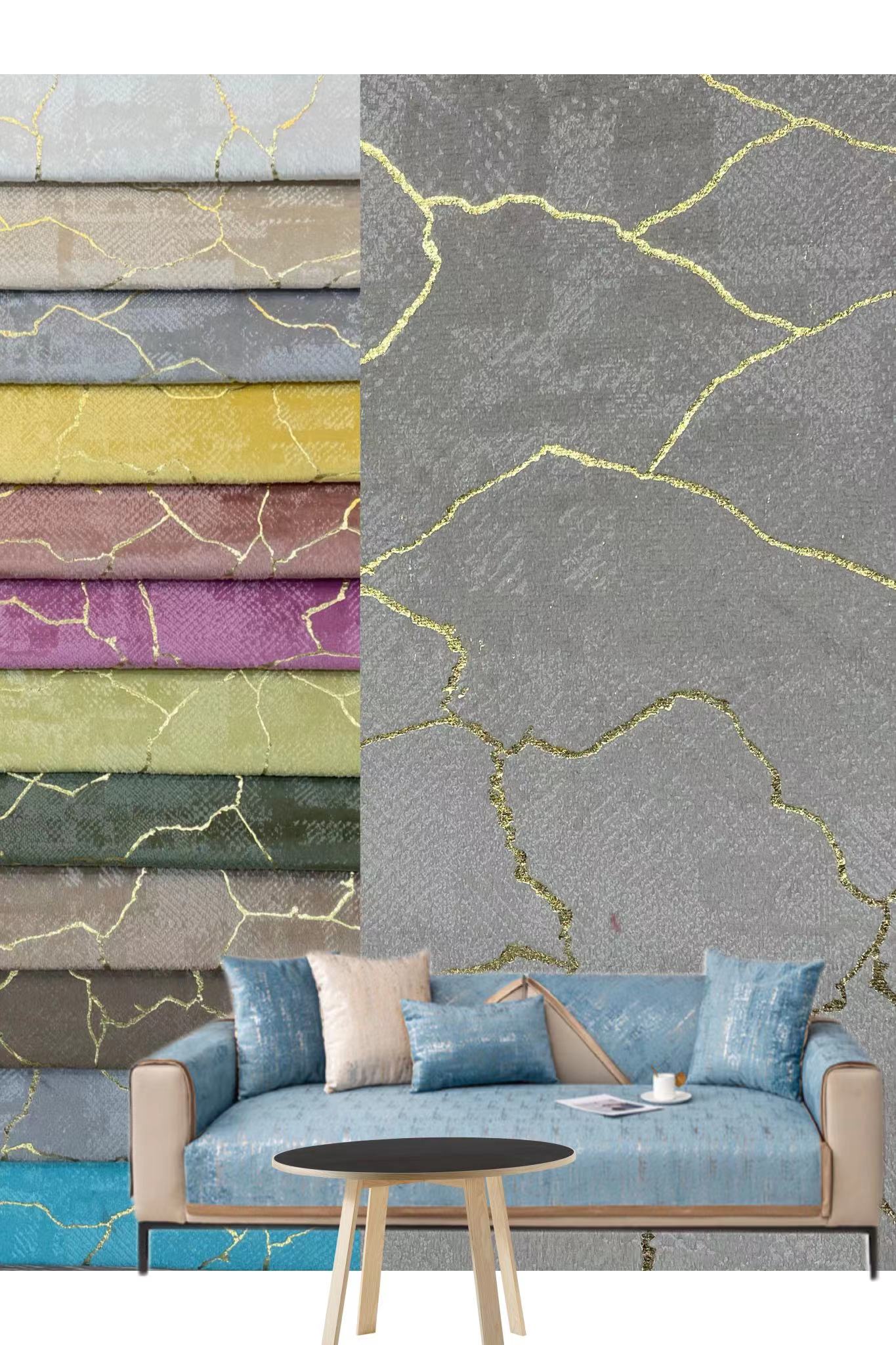 Foil Fabric for Sofa